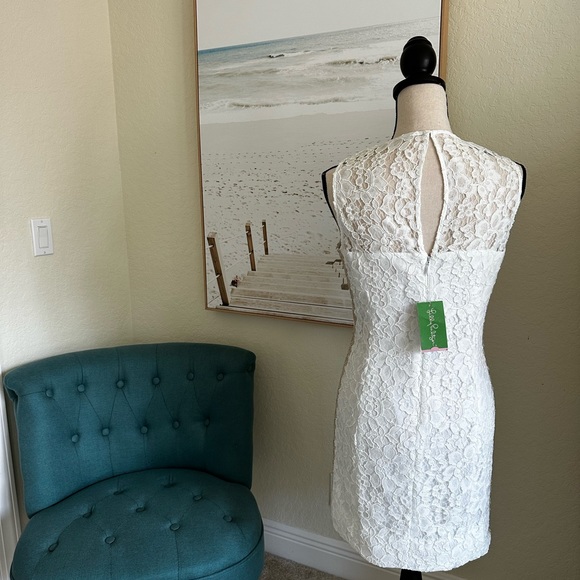 Lilly Pulitzer Mila White Lace Dress - Picture 5 of 15